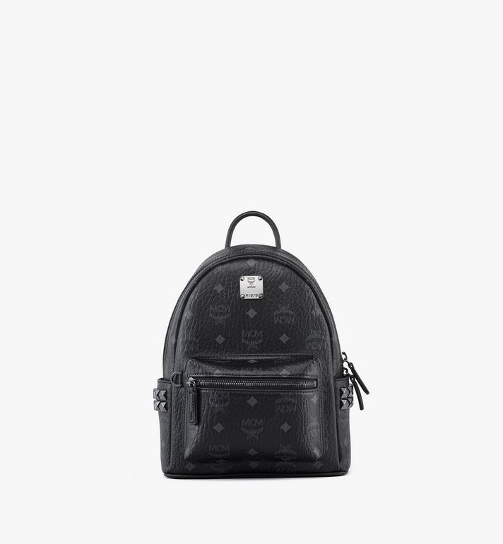 Mini Stark Side Studs Backpack in Visetos Black | MCM ®CA