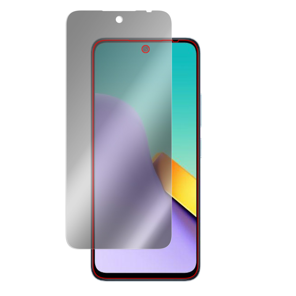 Xiaomi Redmi 12 5G 用 保護フィルム | のぞき見防止タイプ | 【保護