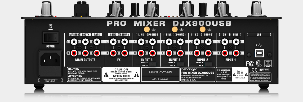 Behringer DJX900USB DJ Mixer - buy online | USA