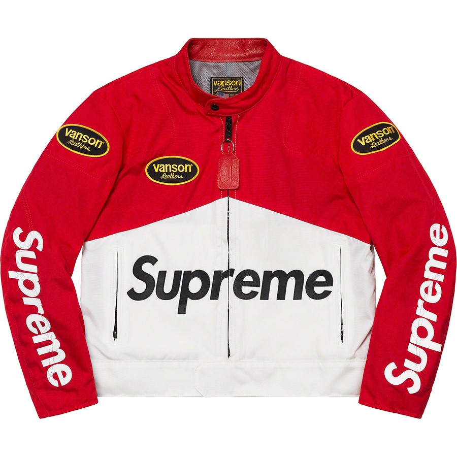 Buy Supreme®/Vanson Leathers® Cordura® Jacket Red - Novelship