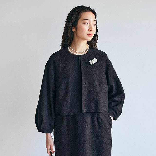 ジャカード織のジャケット 菱紋｜衣料品｜中川政七商店 公式サイト