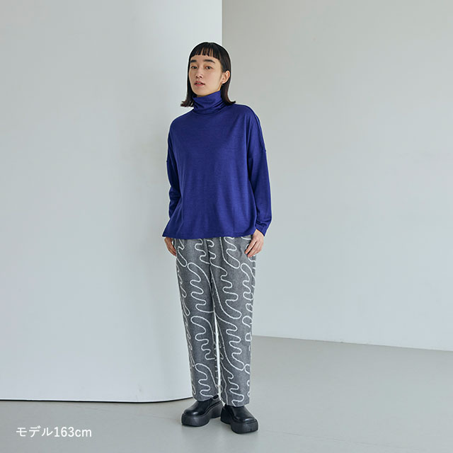 ウールのタートルワイドプルオーバー｜衣料品｜中川政七商店 公式サイト