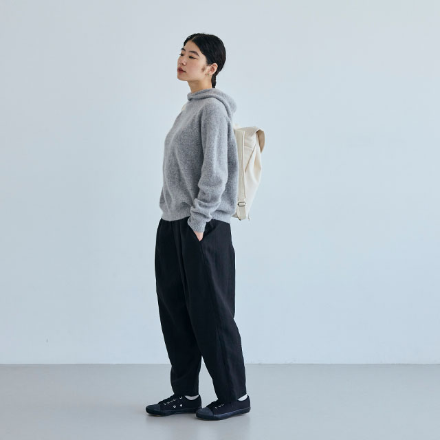 麻の高密度織 タックパンツ｜衣料品｜中川政七商店 公式サイト