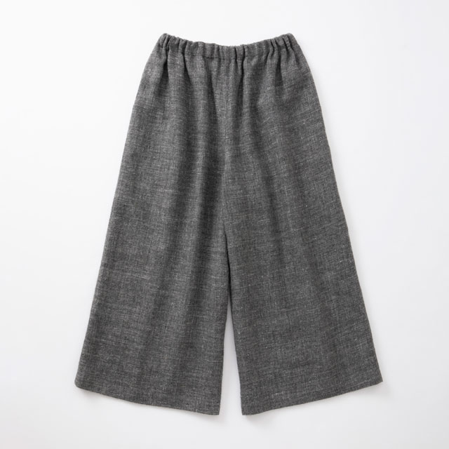 麻とウールツイード ワイドパンツ｜衣料品｜中川政七商店 公式サイト