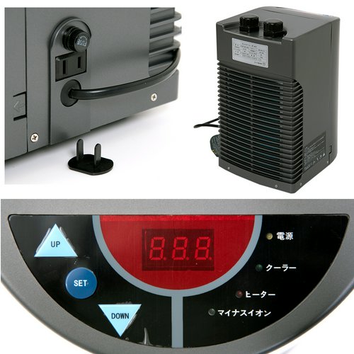 ゼンスイ 水槽用クーラー ZR-mini ブラック ~180L アクアリウム | チャーム