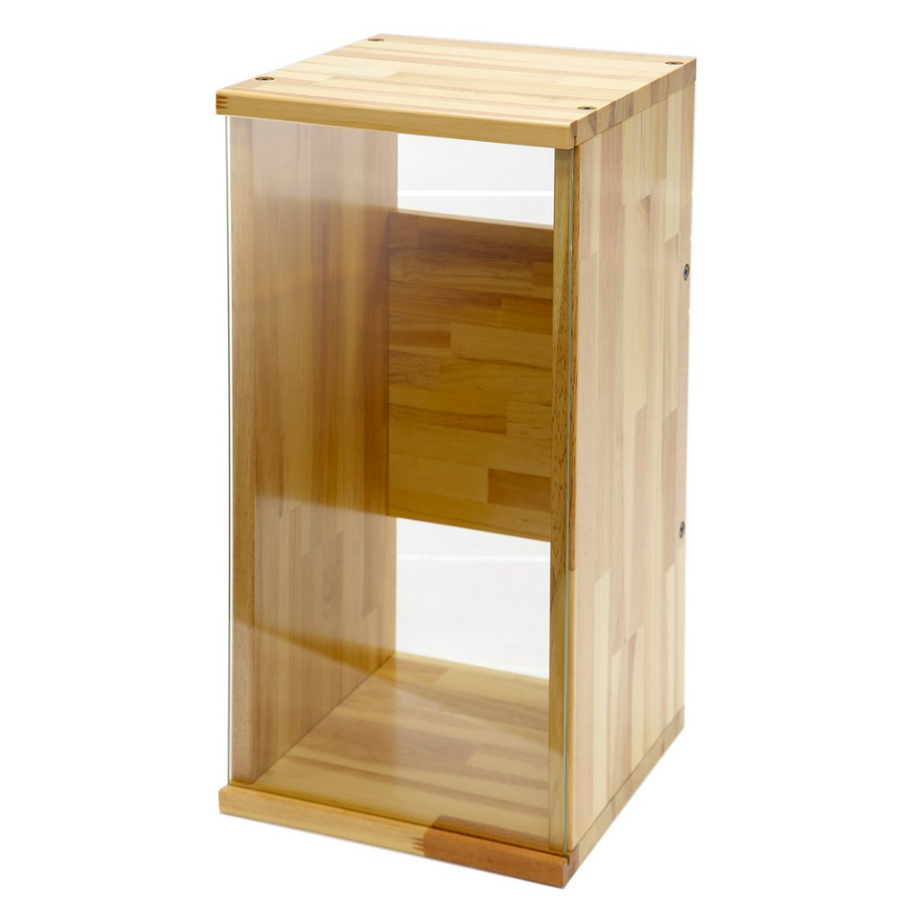 アクロ キャビネット 3030 ナチュラル木目 透明ガラスパネル 30cm水槽