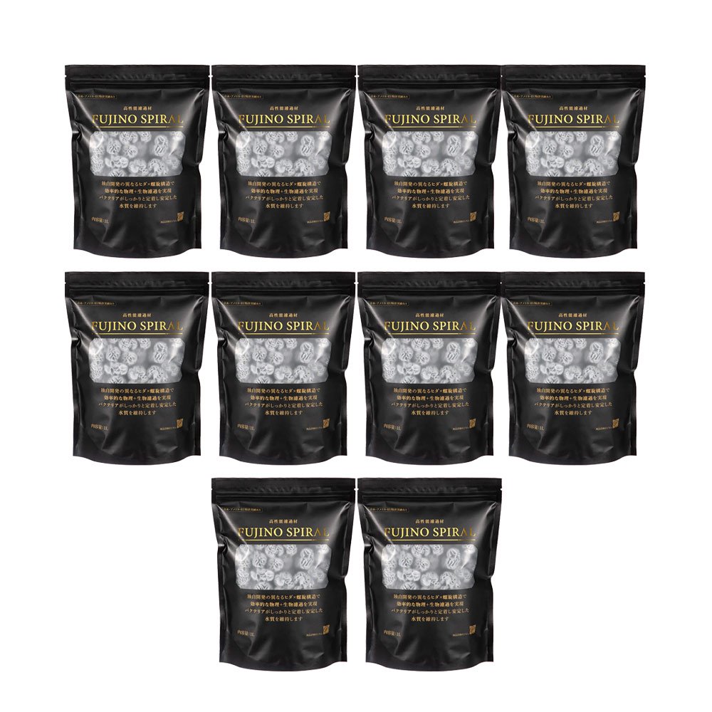 ろ材 フジノスパイラル 1L×10 正規品 | チャーム