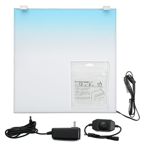 esAqua 水槽LED バックスクリーン 30×30cm 水槽用 バックライト 照明