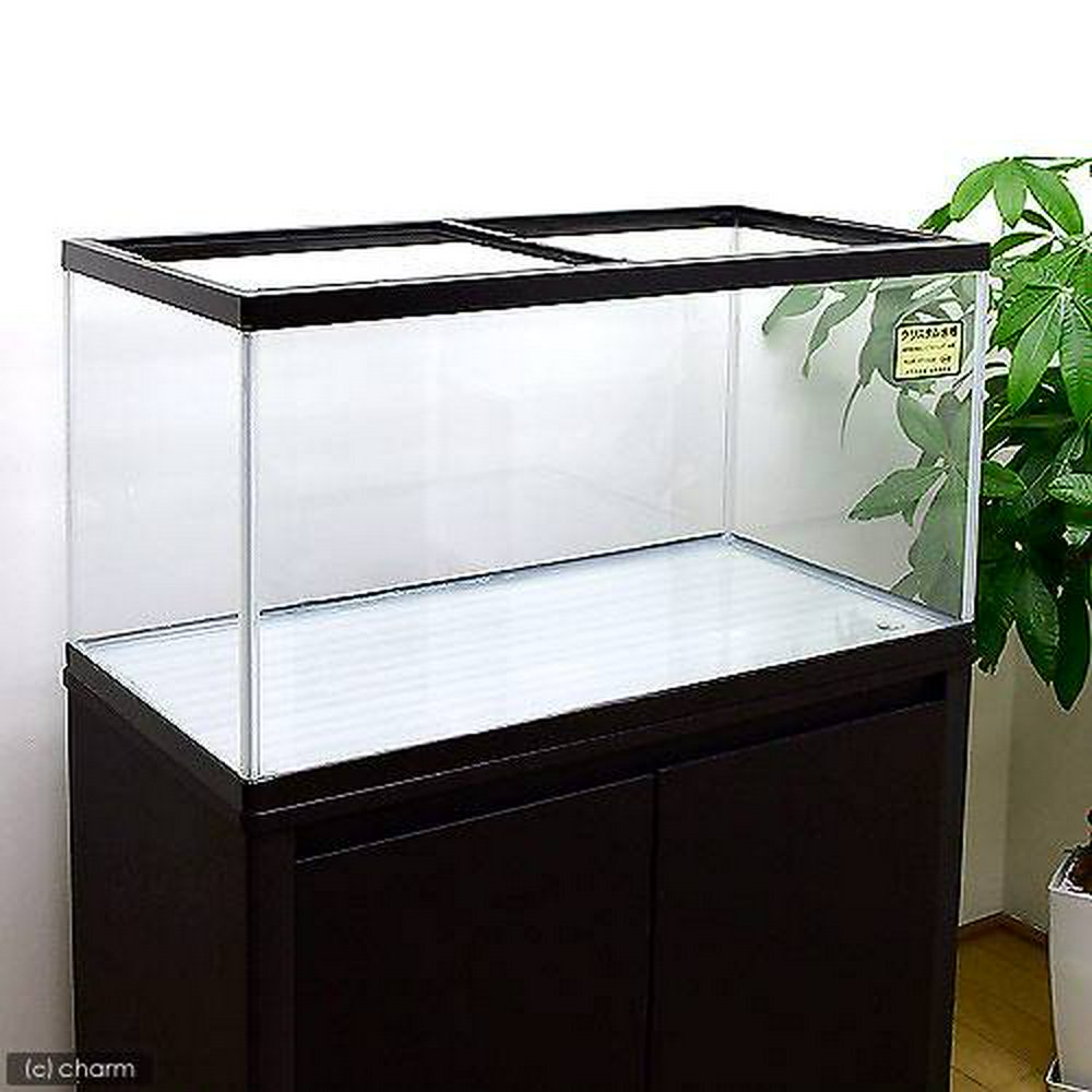 ニュークリスタルカラフル水槽(90×45×45cm)(単体) 90cm水槽 代引不可