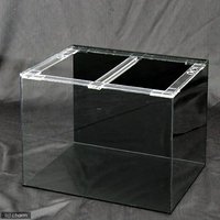 水槽 アクリル水槽 アクリルクリアタンク 底面背面板黒(60×45×45cm板厚