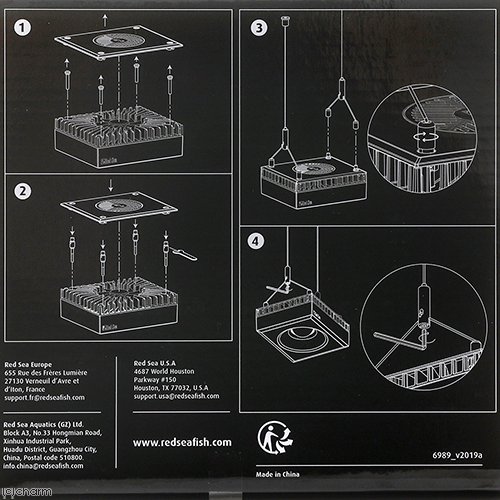 レッドシー Reef LED 90 ハンギングセット 水槽 ライト 60cm | チャーム