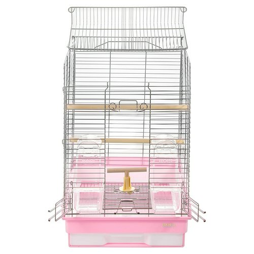 HOEI 鳥かご 35手のり ケージ(くすみピンク) ミニマルキャリーS 楽天