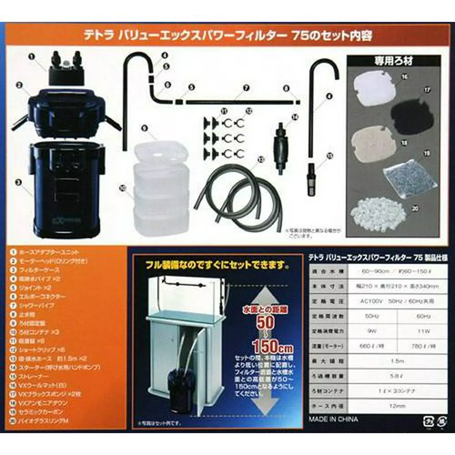 テトラ クールタワー CR-3 NEW+バリューエックスパワーフィルター VX