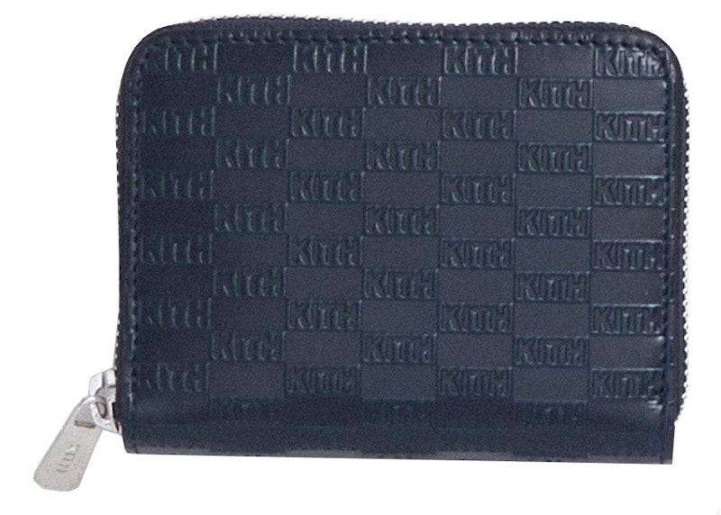 Kith Zip Around Wallet Navy - FW21 - JP