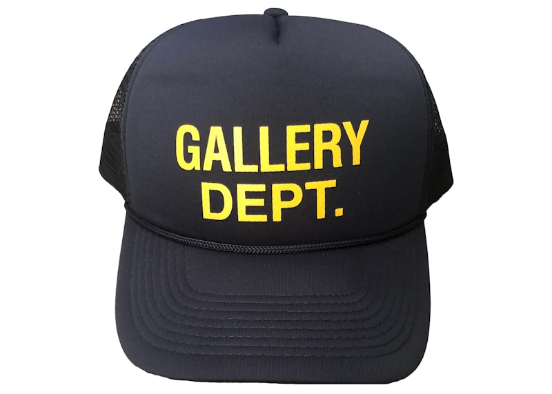 Gallery Dept. Logo Trucker Hat Navy/Yellow - US