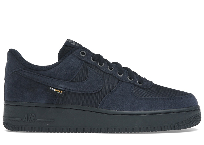 Nike Air Force 1 Low '07 Cordura Dark Obsidian Men's - HQ3822-400 - US