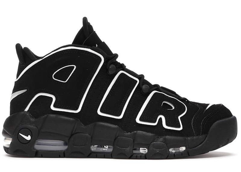 Nike Air More Uptempo Black White Men's - 414962-002 - US