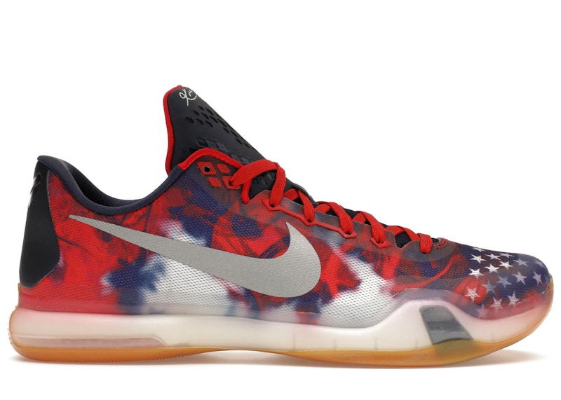 Nike Kobe 10 Independence Day Men's - 705317-604/745334-604 - US
