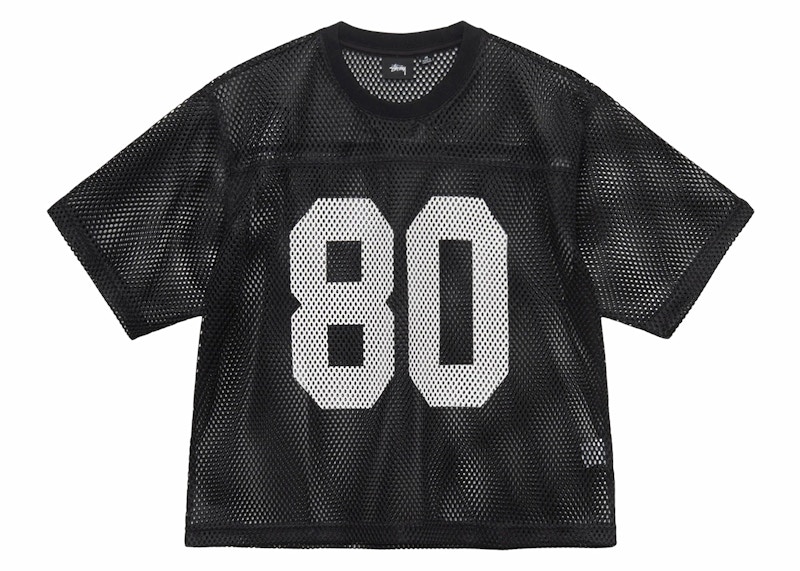 Stussy Team 80 Jersey Black Men's - SS24 - GB