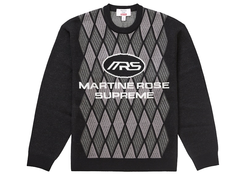 Supreme Martine Rose Sweater Black Men's - FW24 - US