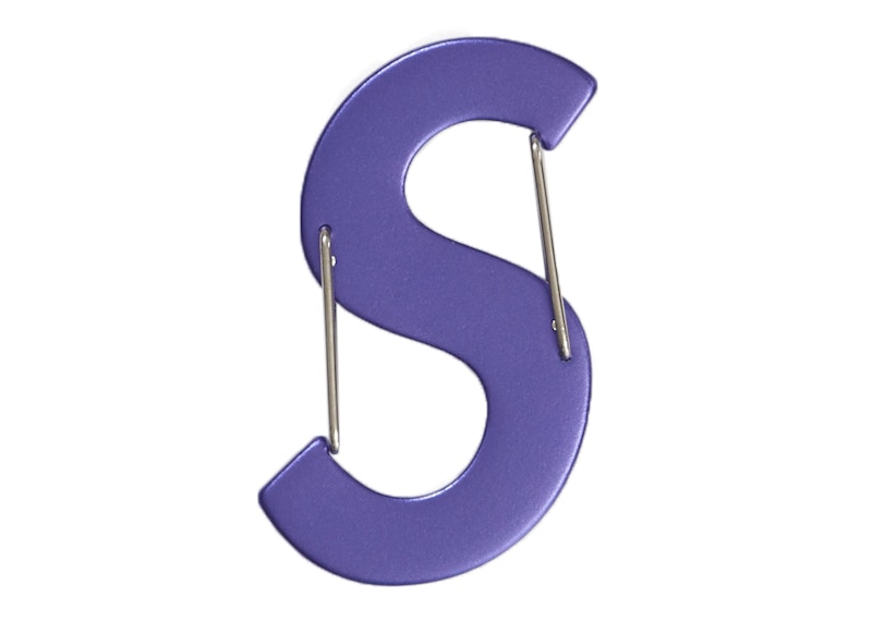 Supreme Nite Ize S Logo Supreme Nite Ize S Logo Keychain Purple