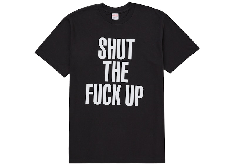 Supreme Number (N)ine Shut Up Tee Black Men's - FW25 - US