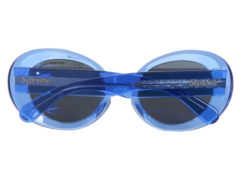 Supreme Number (N)ine Sunglasses Blue - FW25 - US