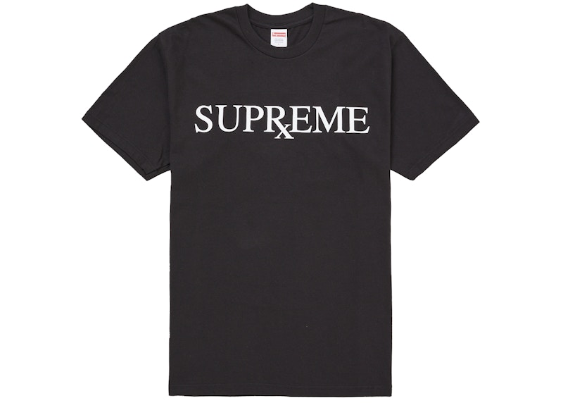 Supreme RX Tee Black Men's - FW25 - US