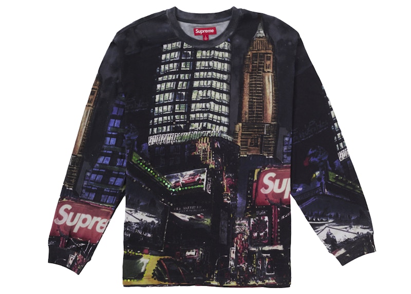 Supreme Skyline Sequin L/S Top Night Men's - SS25 - US