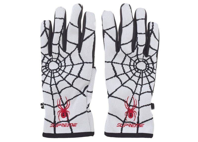 Supreme Spyder Gloves White - US