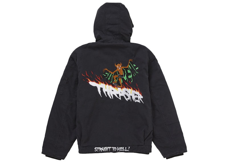 J*Z様 Supreme x Thrasher Hooded Work Jack Supreme Thrasher Hooded