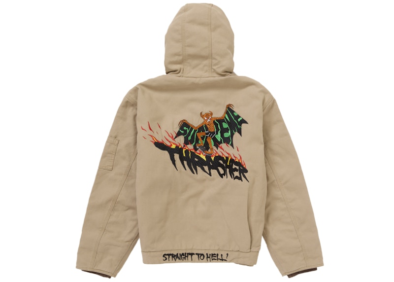 J*Z様 Supreme x Thrasher Hooded Work Jack Supreme Thrasher Hooded
