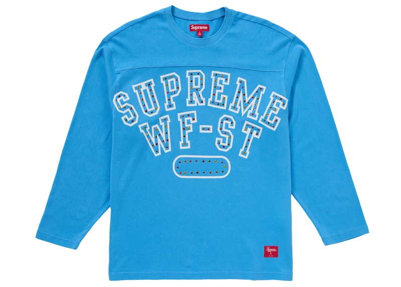 Supreme Athletic Studded L/S Top Blue Men's - FW24 - US