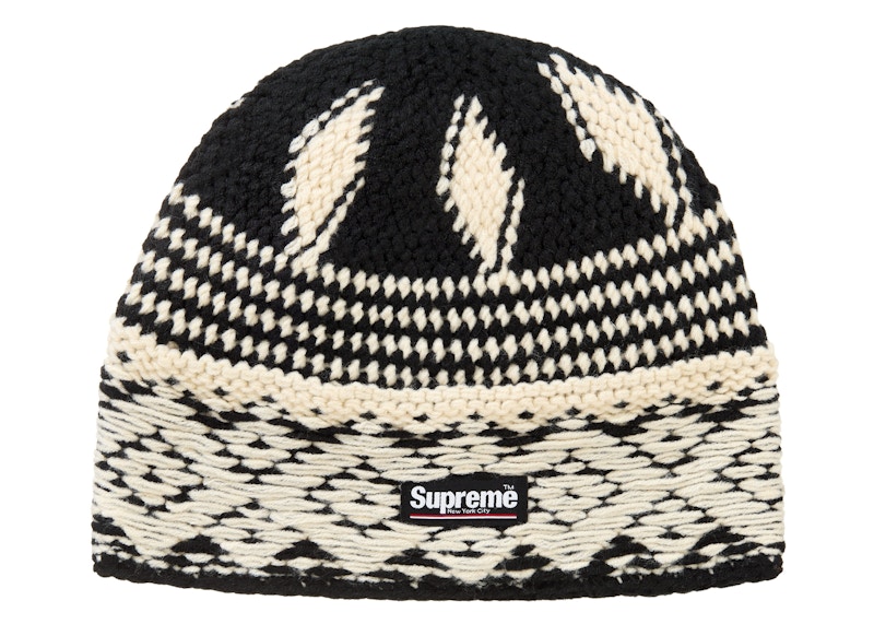Supreme Diamond Beanie Black - FW24 - US