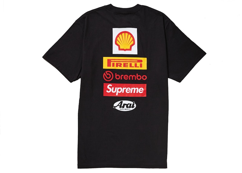 Supreme Ducati Logo Tee Black Men's - SS24 - US