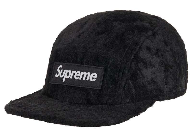 Supreme GOODENOUGH Crushed Rayon Camp Cap Black - SS25 - US