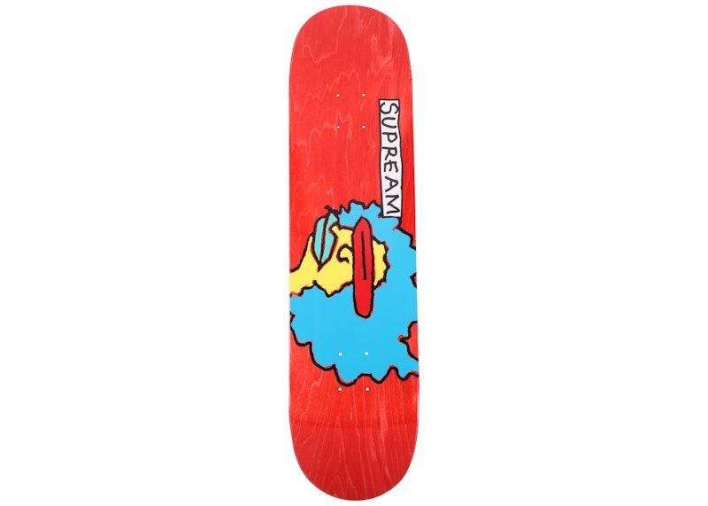Supreme Gonz Ramm Skateboard Deck Red - FW17 - US