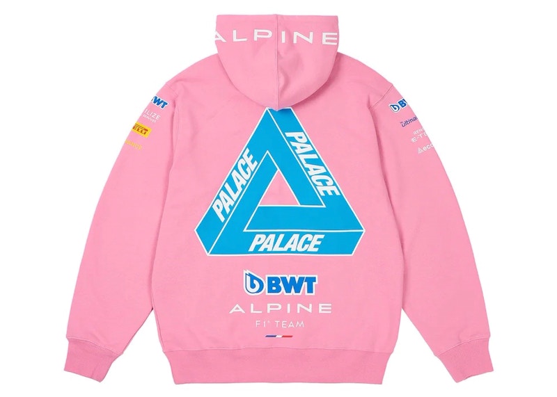 Palace x Kappa For Alpine Hood Pink Men's - FW23 - US