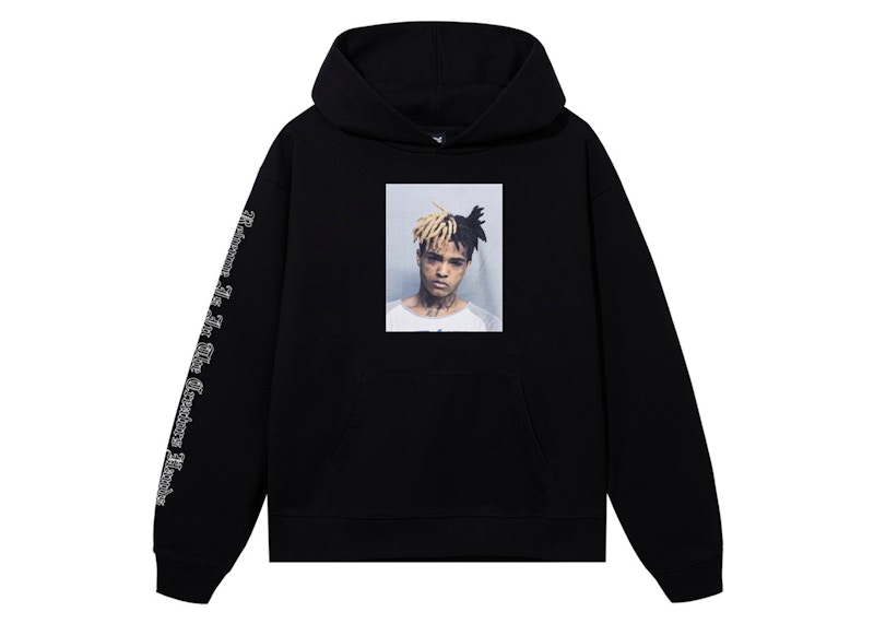Revenge XXXTentacion Mugshot Hoodie Black Men's - FW23 - US