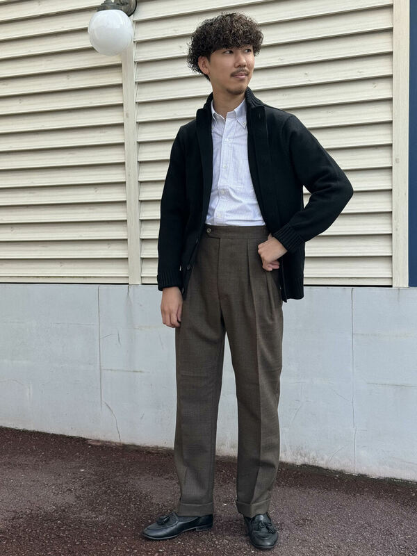 今季入荷】7Gスタンドカーディガン | 読む、鎌倉シャツ