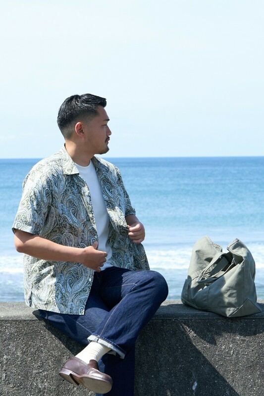 10周年】横浜店限定リバティ開襟シャツ | 読む、鎌倉シャツ