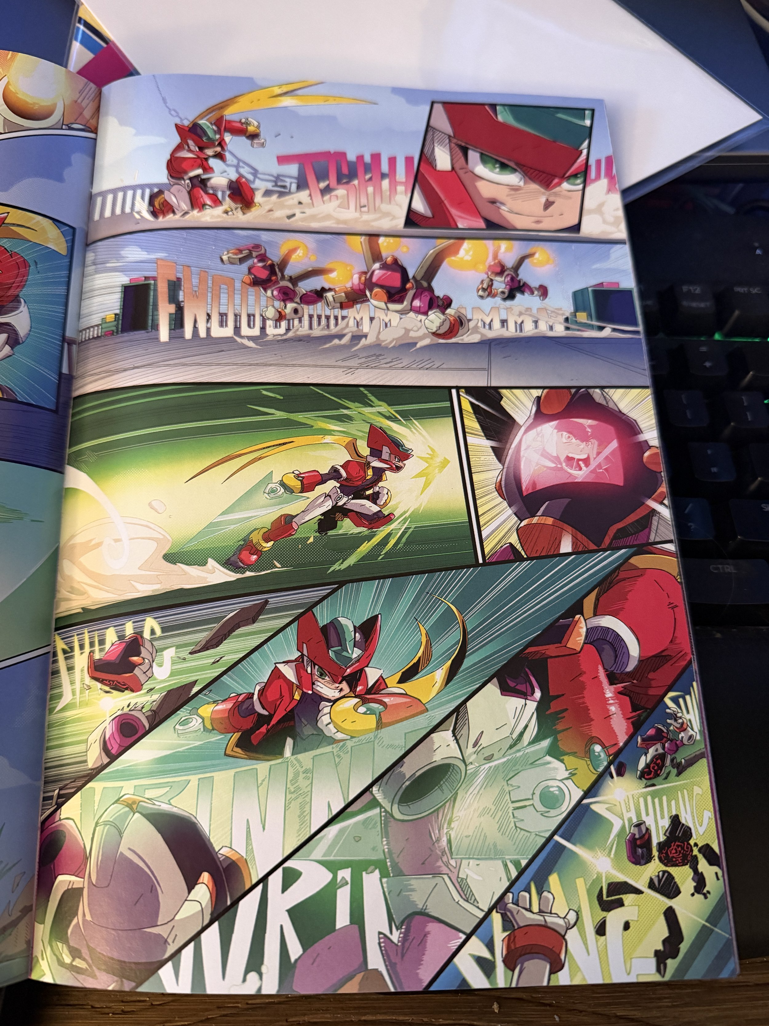 アメコミ TorosabuGWEN Mega Man ZX Timelines #1 (One Shot) Cover A