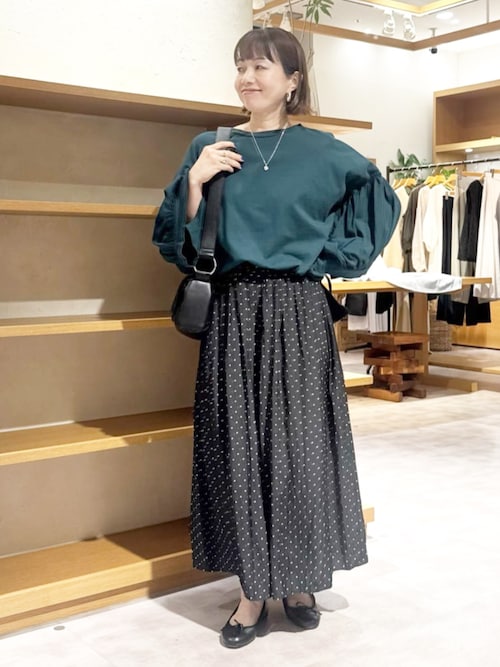 BEARDSLEY シフォンギャザーパンツ BEARDSLEY｜シワシフォンギャザー