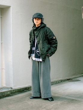 Naoto｜STONE ISLANDのマウンテンパーカーを使ったコーディネート - WEAR