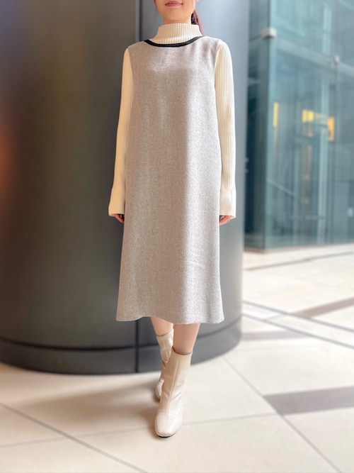 STRAWBERRY-FIELDS（ストロベリーフィールズ） ワンピース メランジ