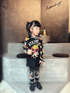 HYSTERIC MINIのレギンス/スパッツを使った人気ファッション