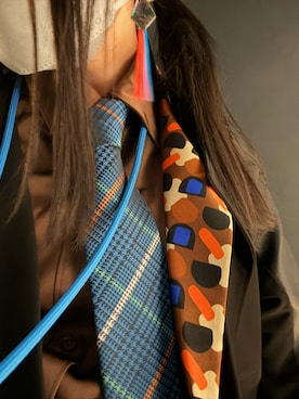 ZARAのジャケット/アウター（オレンジ系）を使った人気ファッション