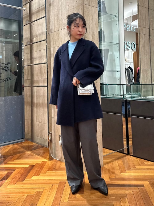 セール】ウールカシミヤリバーチェスターコート（チェスターコート