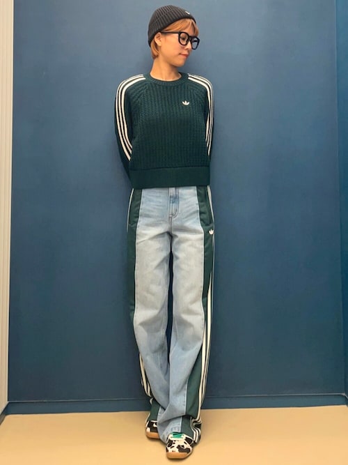 adidas（アディダス） ジーンズ デニム デニムパンツ レディース