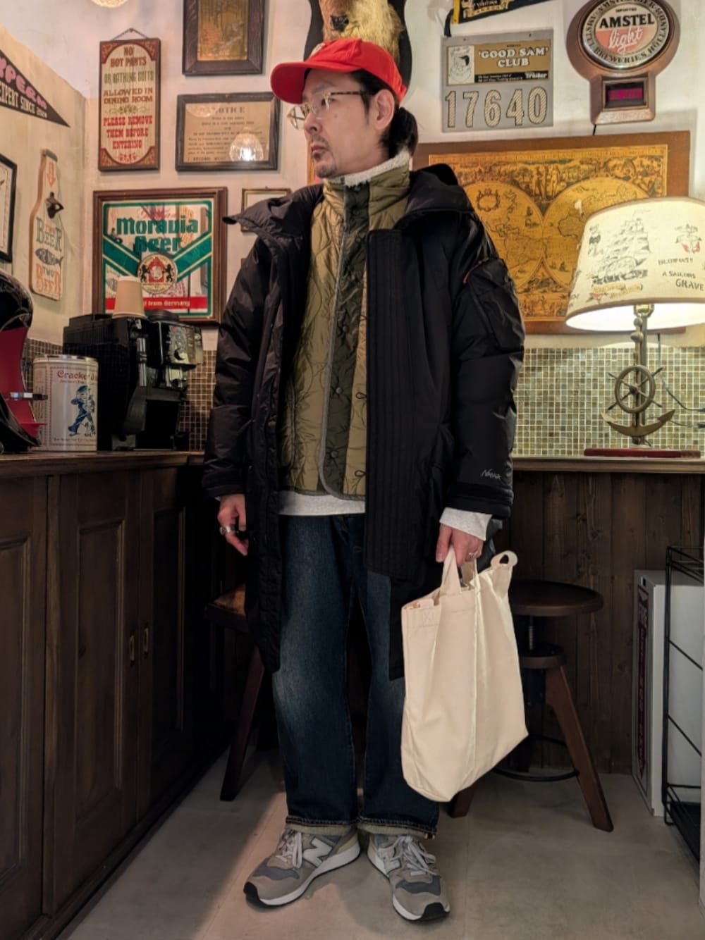 NANGA（ナンガ）の「NANGA / ナンガ AURORA TEX DOWN FIELD HALF COAT